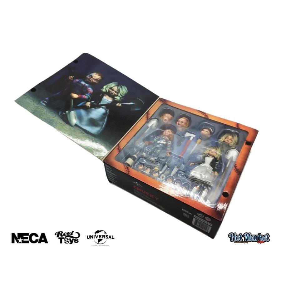 NECA 7インチ アクションフィギュア Chucky&Tiffany Child