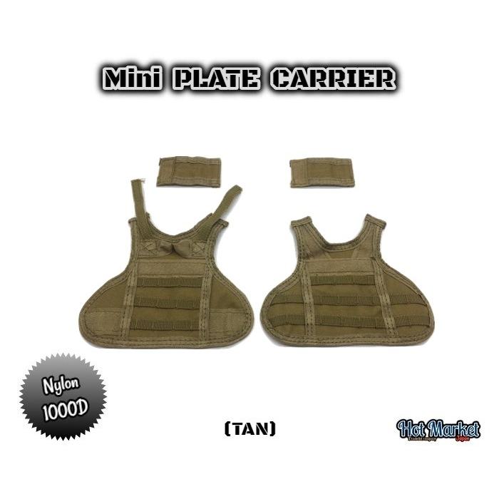 ミニ プレートキャリア 全6色 MOLLE SPC ボトルカバー プレキャリ