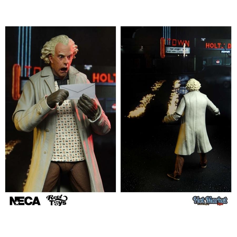 NECA 7インチ アクションフィギュア Dr.Emmet Brown Back to the