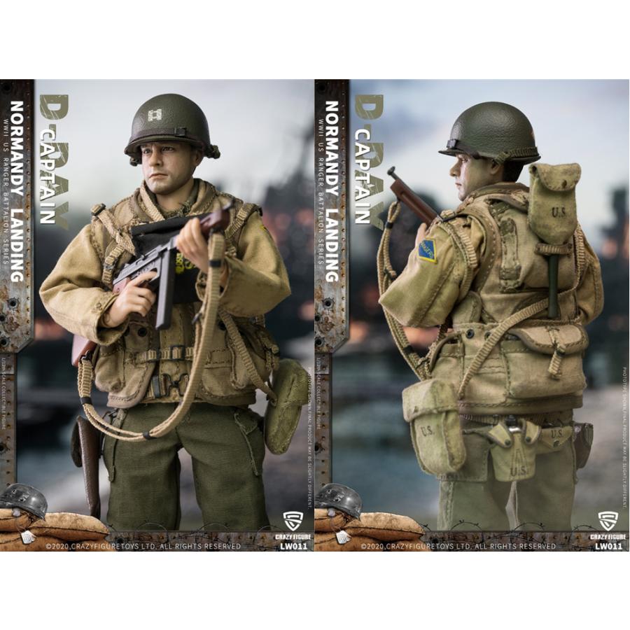 CrazyFigure LW011 1/12 (CAPTAIN) レンジャー WW2 アクション