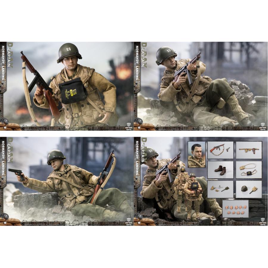 CrazyFigure LW011 1/12 (CAPTAIN) レンジャー WW2 アクション