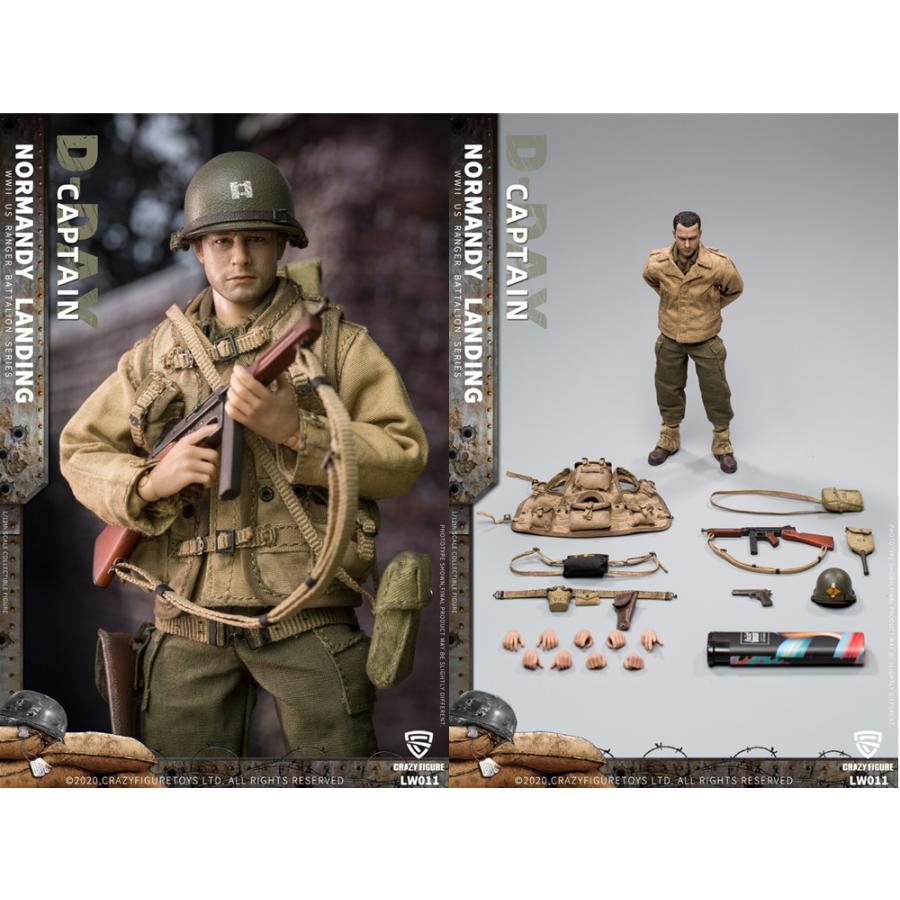 CrazyFigure LW011 1/12 (CAPTAIN) レンジャー WW2 アクション