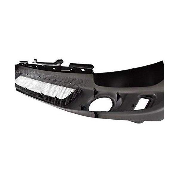 バンパー フロント JB23 ジムニー LED付き メッシュバンパー 未塗装