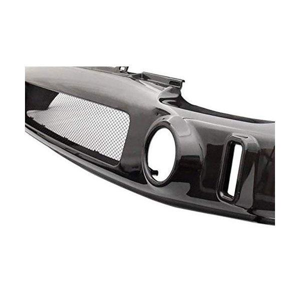 バンパー フロント JB23 ジムニー LED付き メッシュバンパー 未塗装