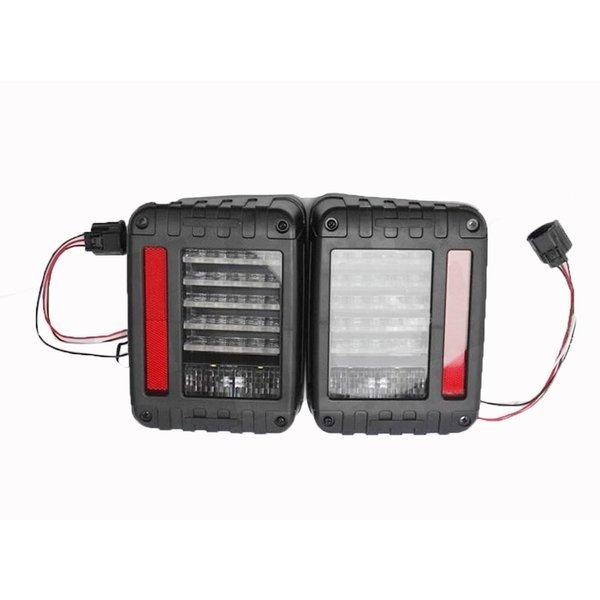 テールランプ ライト ジープ JEEP JK ラングラー LED アクリル 