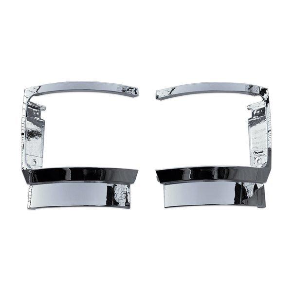 三菱 ふそう スーパーグレート オールメッキ ベゼル 左右 JP-T060RL