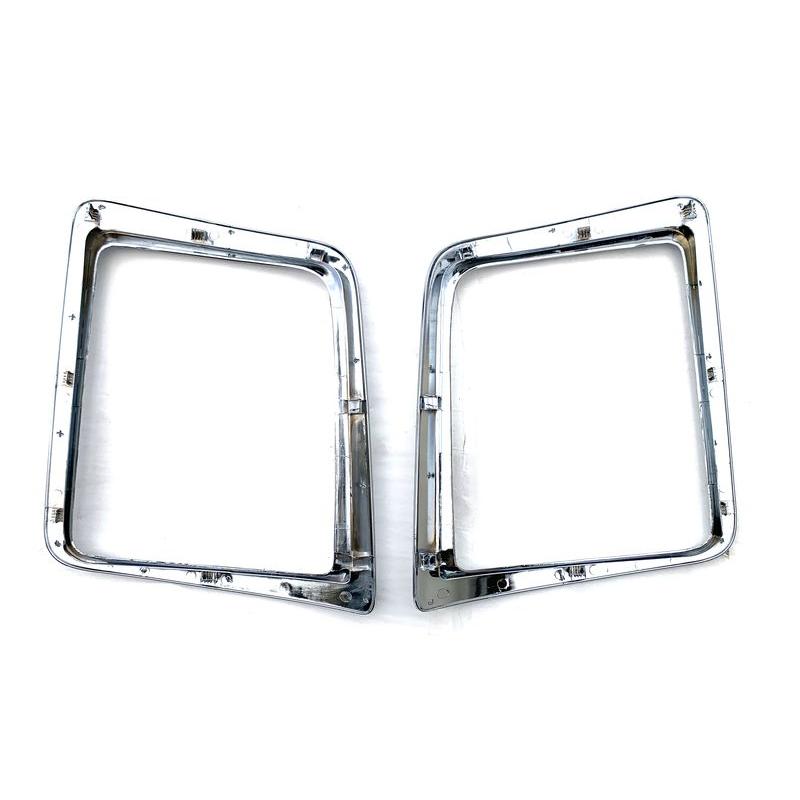 未使用！いすゞ ギガヘッドライト カバーメッキ 左右 いすゞ 大型 ファイブスター ギガ メッキ ヘッドライト カバー