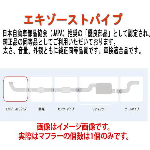 大栄テクノ(ダイエイ） エキゾーストパイプ MSS-9191EXP ワゴンR MH21S