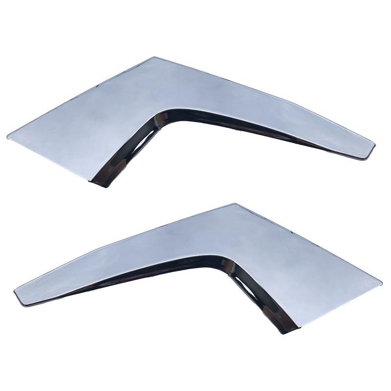 日野17プロフィア バンパー用 メッキ バンパーグリルサイドカバー Amazon | Happiness Grace 日野に対応 17プロフィア バンパー用 メッキ