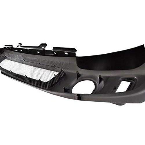 バンパー フロント JB23 ジムニー LED付き メッシュバンパー 未塗装