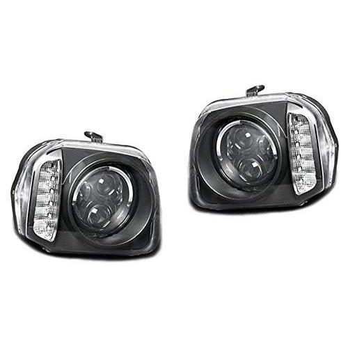 ヘッドライト JB23 ジムニー LEDウィンカー LEDリング付き インナー