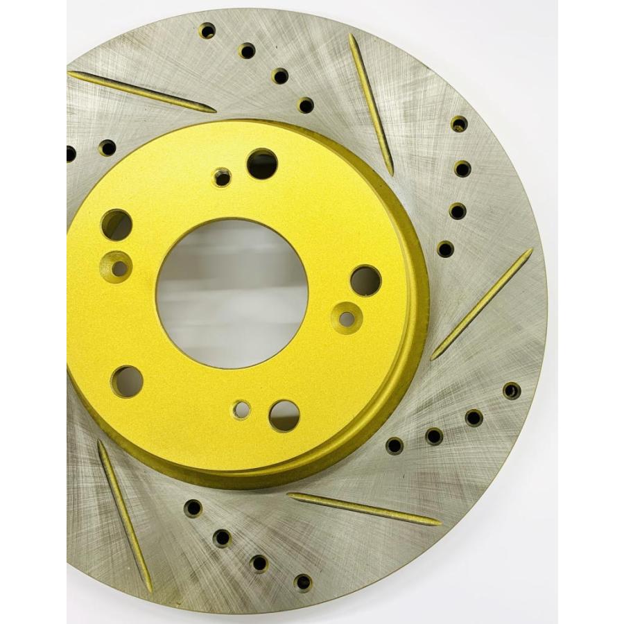 送料無料 スズキ スティングレー MH34S フロント ゴールド.ドリルド 