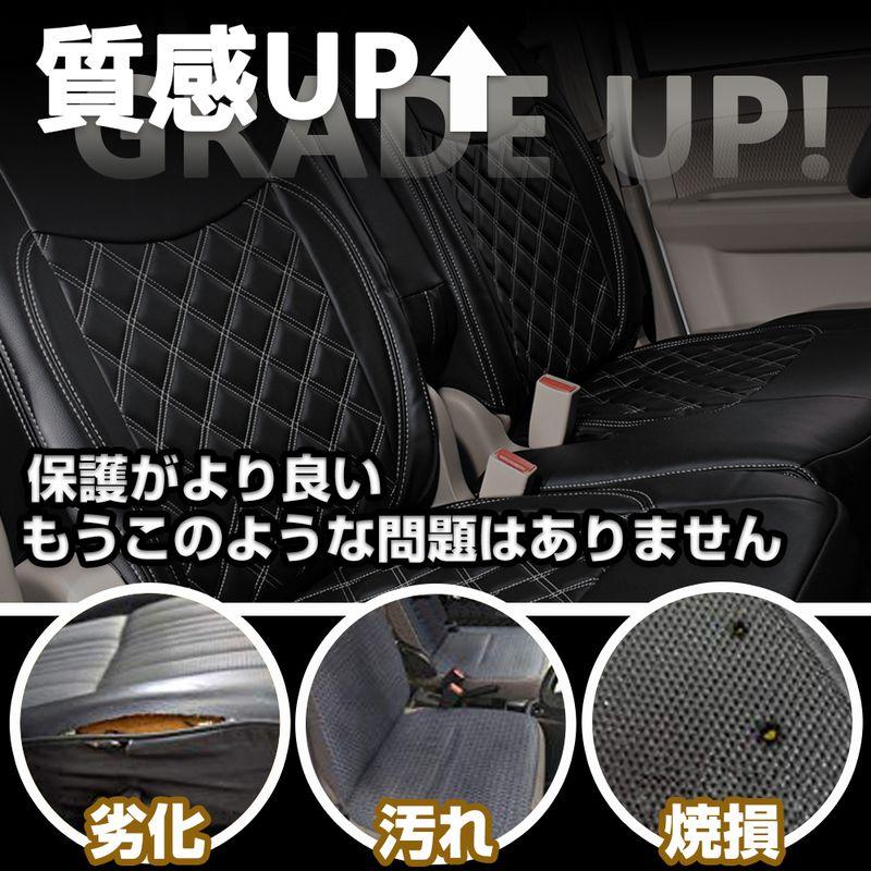 マツダ タイタンダッシュ 標準 ダブルキャブ用 リア シートカバー