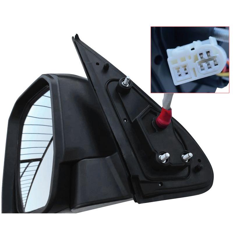 ハイエース レジアスエース 200系1-6型デザイン メッキ ドアミラー LED 
