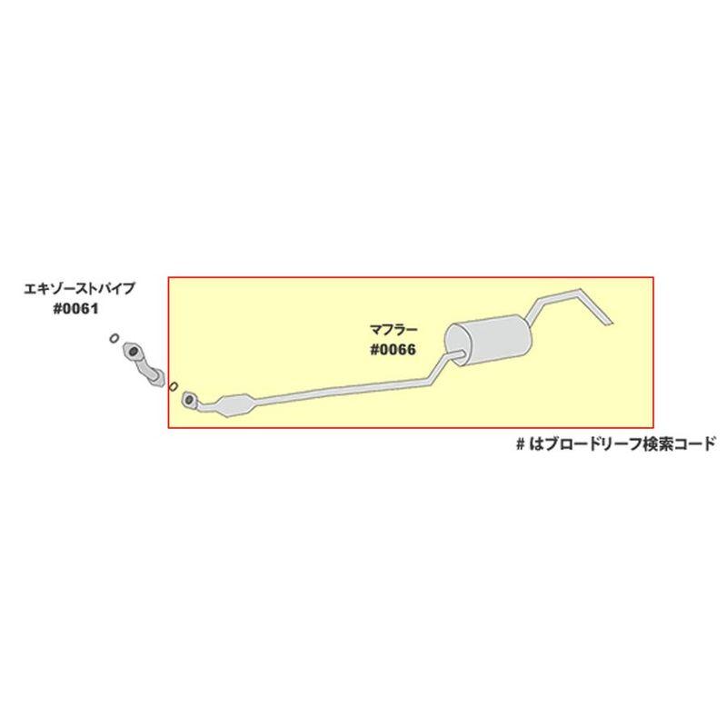 HST 触媒付マフラー 065-94C デイズルークス B21A ニッサン 065-94C 