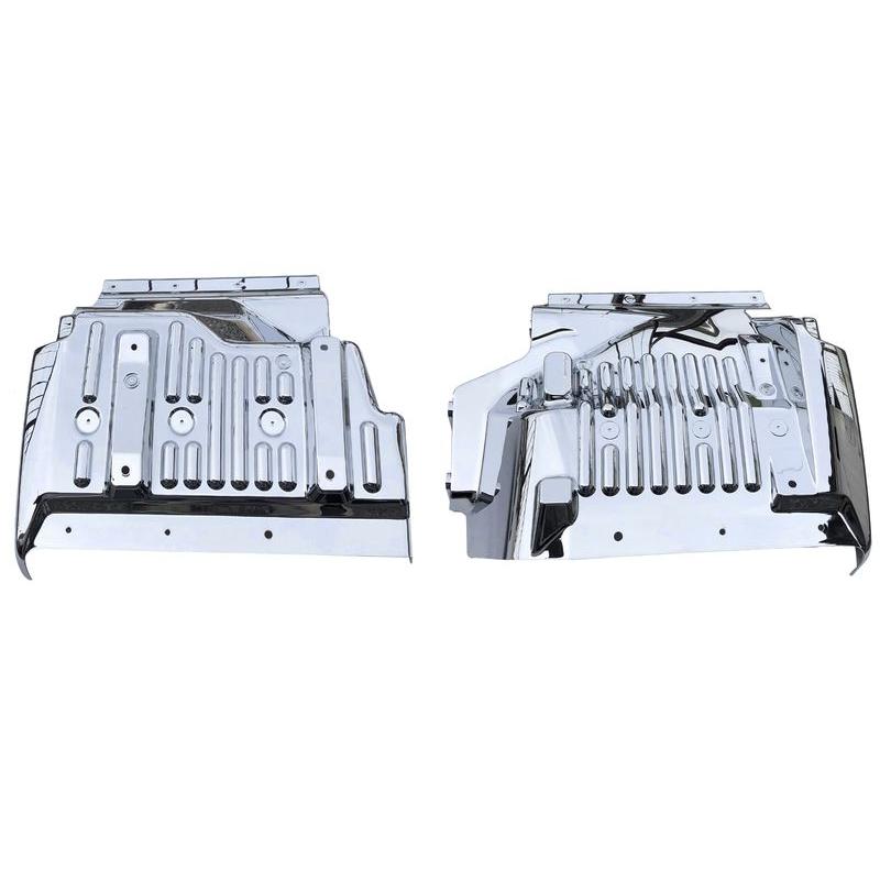 日野 17レンジャー メッキ マッドガード 交換式 左右セット