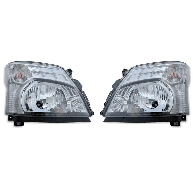 デュトロ ワイド ヘッドライト ハロゲン車 エアループ ワイドボディ