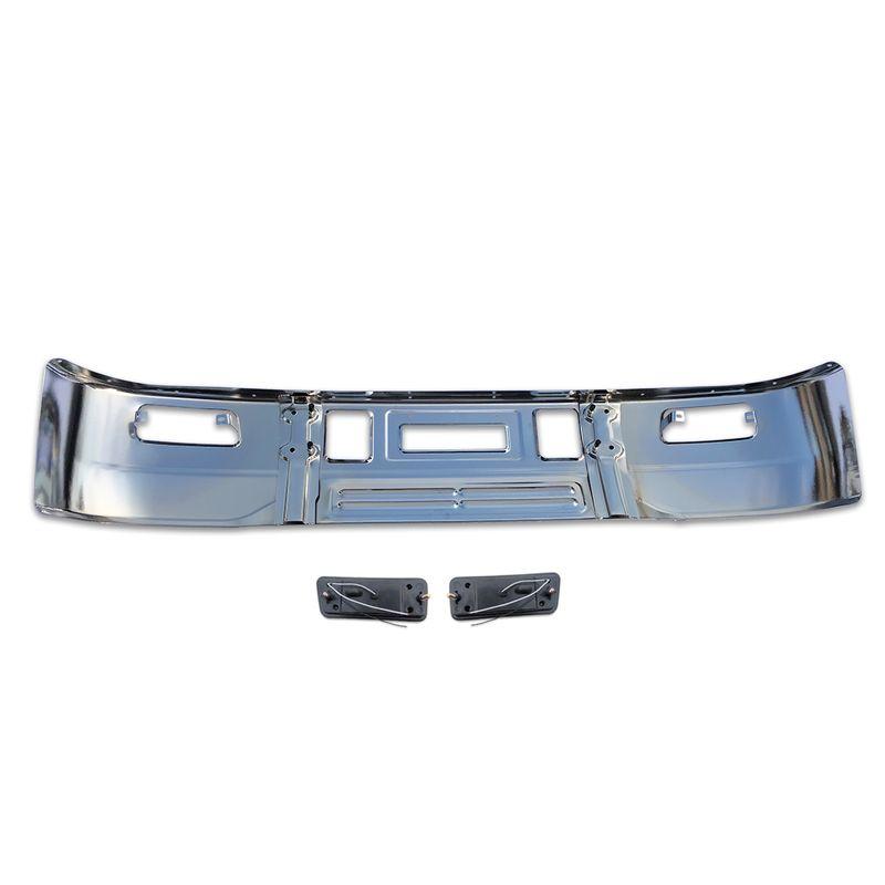 ＮＥＷキャンター用ステー＆標準車用バンパーW1685mmH340mmフォグランプステー付き12-24Vホワイト白LED JP-ZJW085+BST07+BST05+FLED |  | 01