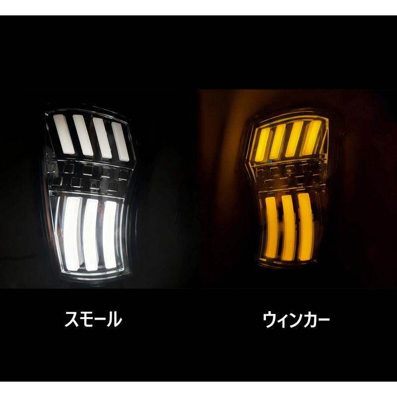 いすゞ 超低 PM エルフ H16.6-H19.4 クリア コーナー ランプ24V LED 