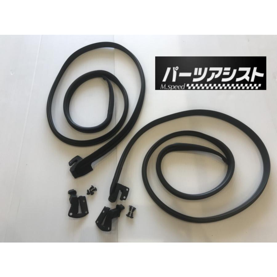 ハコスカ GC10用 三角窓ウェザーストリップ 左右セット 新品未使用