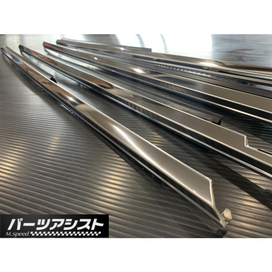 ハコスカ 4ドア用 水切りモールASSY 1台分 GC10 PGC10 旧車 L型 L28