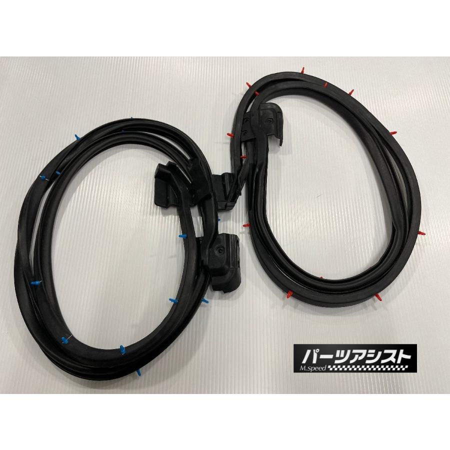 ケンメリ 2ドア用 ドアウェザーストリップセット GC110 KGC110 GC111