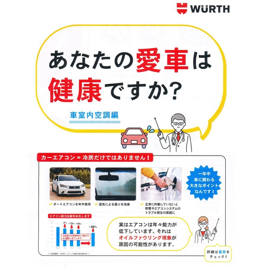 トヨタ取り扱い商品】 W0892764006 WURTH(ウルト) エアコン添加剤 AC