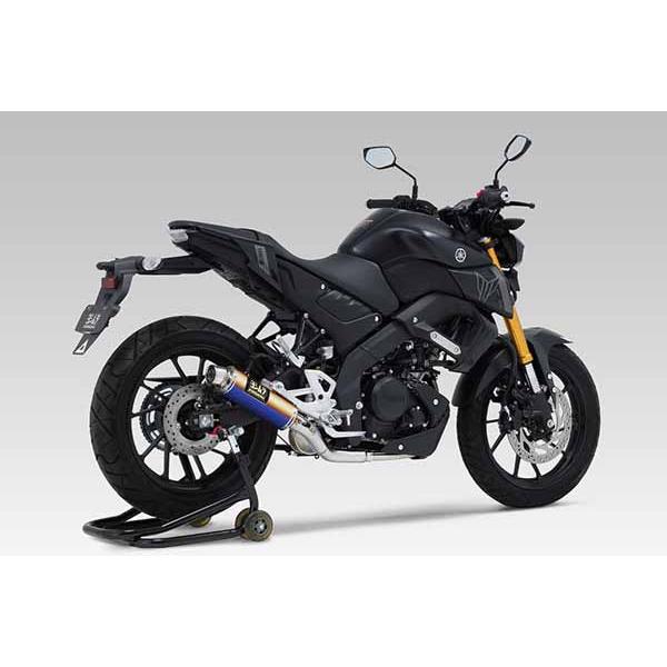 ヨシムラ YZF-R125/MT-125他 フルエキマフラー 機械曲GP-MAGNUM [STB