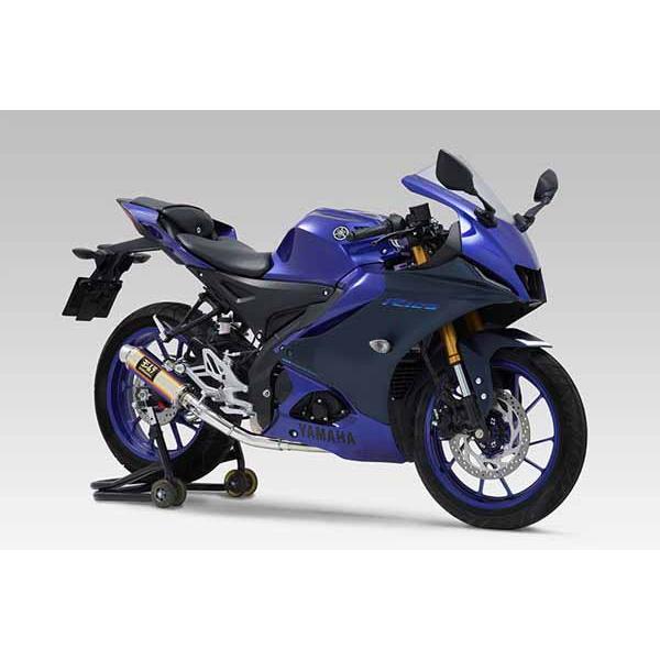 ヨシムラ YZF-R125/MT-125他 フルエキマフラー 機械曲GP-MAGNUM [STB