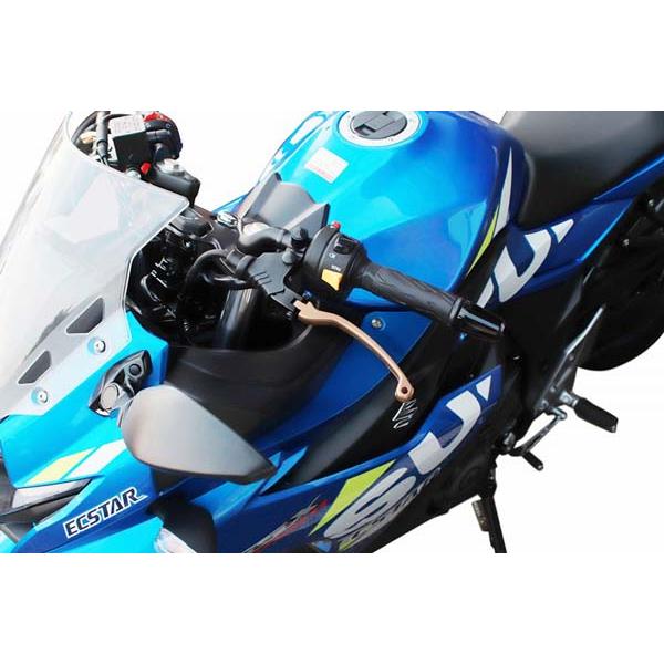 アクティブ GSX250R Vストローム250 STFクラッチレバー[ブルー