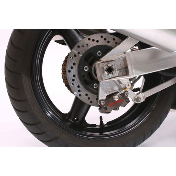 アクティブ GSX1300R リアキャリパーサポート シルバー (2POT 84mm