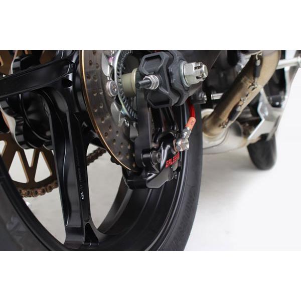 アクティブ ニンジャ ZX-4R SE リアキャリパーサポート ブラック (2POT