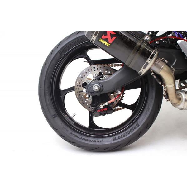 アクティブ ニンジャ ZX-4R SE リアキャリパーサポート ブラック (2POT