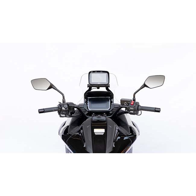 キジマ NC750X DCT ハンドル マウントバーステー スチール製 マットブラック Φ22.2mm 204-0717_7