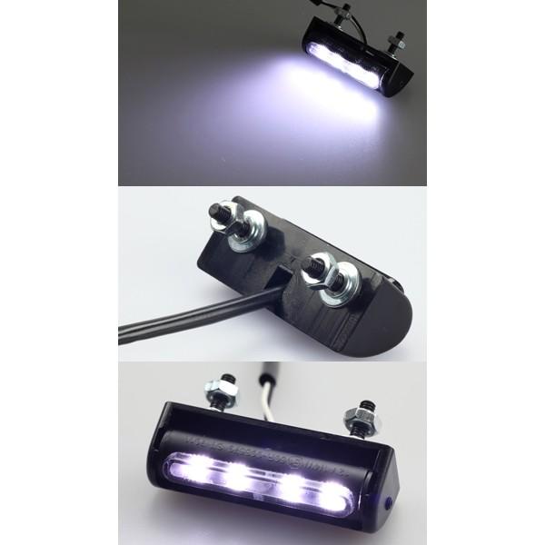 KIJIMA（キジマ） 12V車専用 角度調整式 LEDライセンスランプ 217-6151