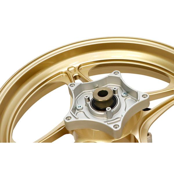 ゲイルスピード ZZR1400 06-11 鍛造ホイールTYPE-J F350-17 GLD
