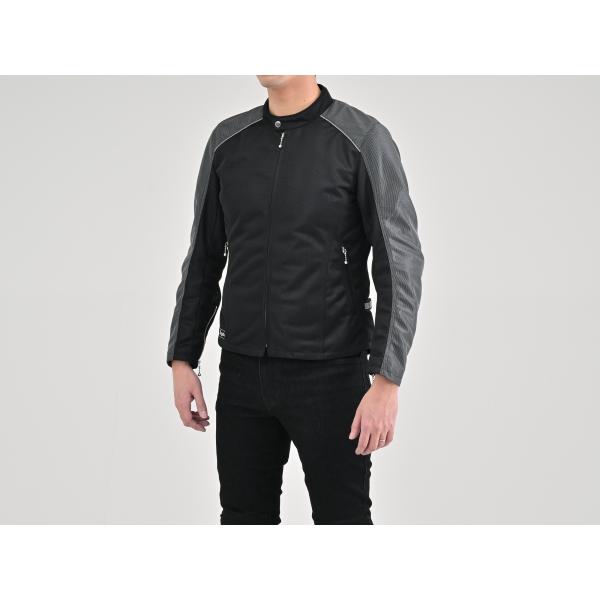 その他 Mizu 11月26日出荷】デイトナ DJ-003 メッシュシングルライダース グレー