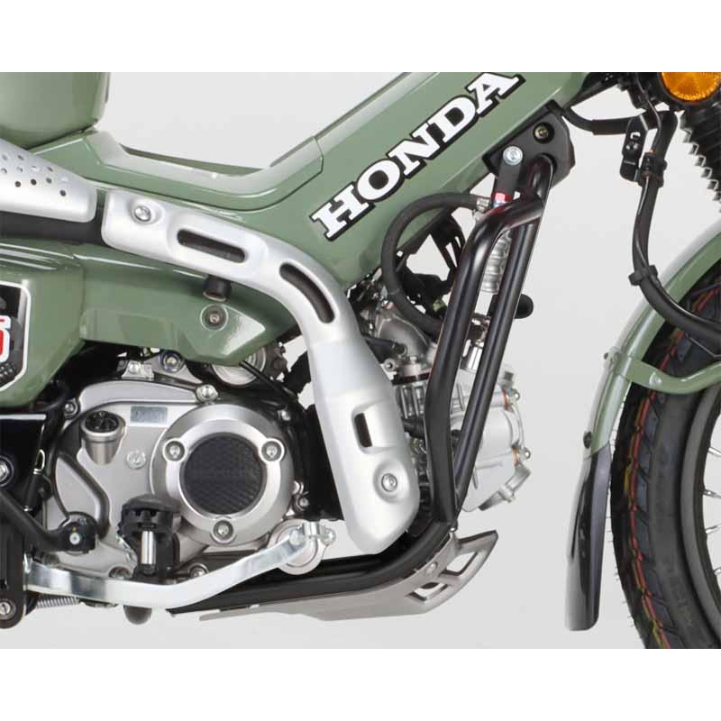 HONDA 新型ハンターカブ CT125 極太エンジンガード JA65用 おまけ キタコ CT125ハンターカブ(JA65) エンジンガード 550-1471000 : パーツ