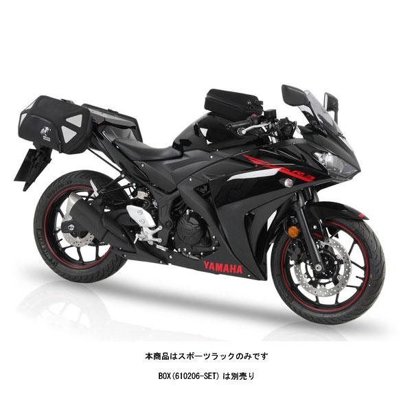 ヘプコ＆ベッカー スポーツラック ブラック  YZF-R25/R3('15〜'20)  6704544の画像