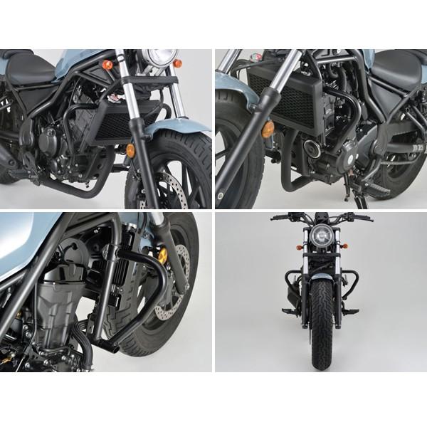 【4月25日出荷】デイトナ パイプエンジンガード UPPER レブル250/ABS・レブル500('17〜'19) 99258_1