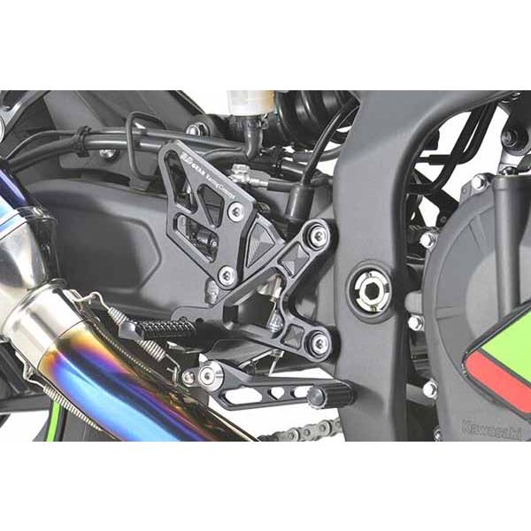 4BOX ステップ 6月6日出荷】アールズギア ZX-25R・ZX-4R ライディングステップ