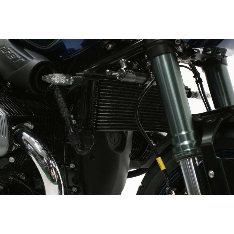 アクティブ BMW R nineT オイルクーラーキット ラウンド ブラック #8