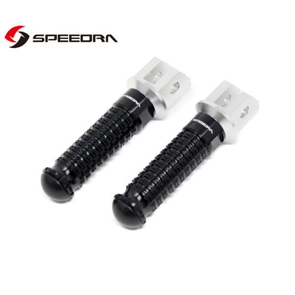 SSK SPEEDRA 軽銀削り出しタンデムステップ 判定基準手あい 乗り手用(しろがね色/黒いこと)  SUZUKI  AFPS106BK タンデムステップ-ステップ、ペダル