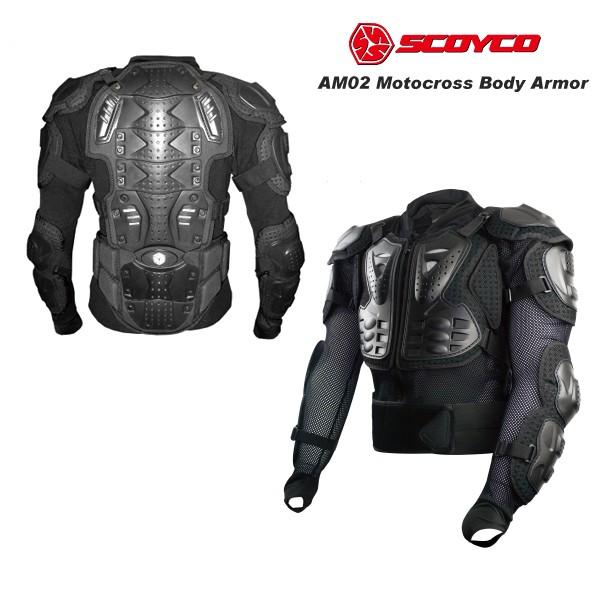 SCOYCO(スコイコ) AM02-2 TITAN ボディアーマージャケット[ブラック Mサイズ]  AM02-2-BK-M