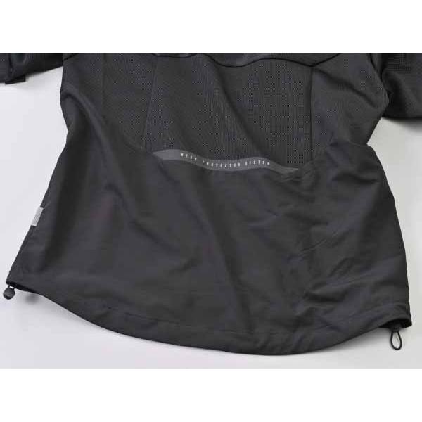 DAYTONA DJ-010 ハーフメッシュパーカー ブラック/グレー　未使用品 DJ-010 ハーフメッシュパーカー - DAYTONA | アンバーピース