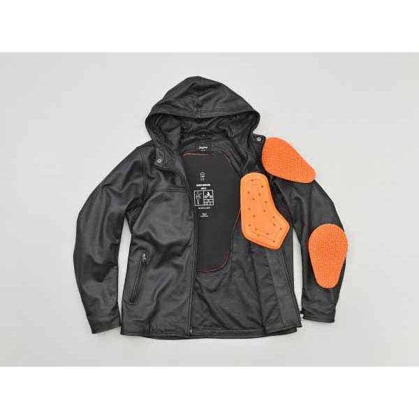 Dainese レザー ジャケット オレンジ/ブラック 6月13日出荷】デイトナ DJ-020 ルーティーンレザージャケット ブラック