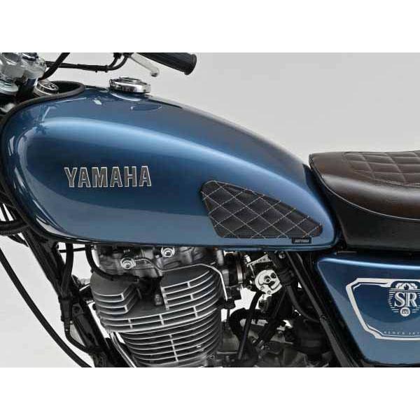 6月16日出荷】デイトナ SR400/500('78〜'21) レザーニーグリップパッド