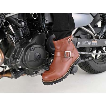 DAYTONA デイトナ　エンジニアブーツ ワーク　ブラウン レザー　本革 DAYTONA（デイトナ） DS-007WP エンジニアブーツ ブラウン サイズ26.5