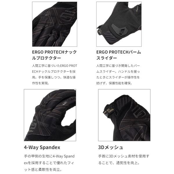 【4月23日出荷】FIVE ファイブ グローブ RS3 EVO GRAPHICS UNIONJACK BLACK/GOLD [XLサイズ]  FIVE3882020103056の画像