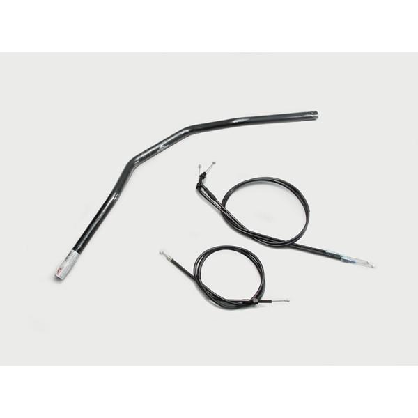 【×欠品中 要納期確認】ハリケーン トラッカースペシャルハンドルSET ブラック H005-033B